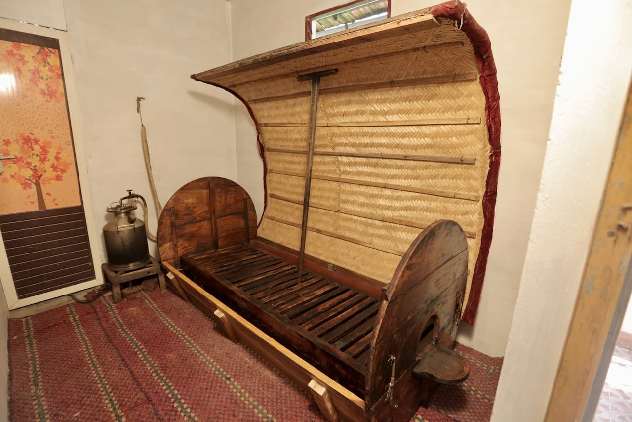 Well-equipped marma therapy treatment room at Agasthya Ayurvedic Hospital