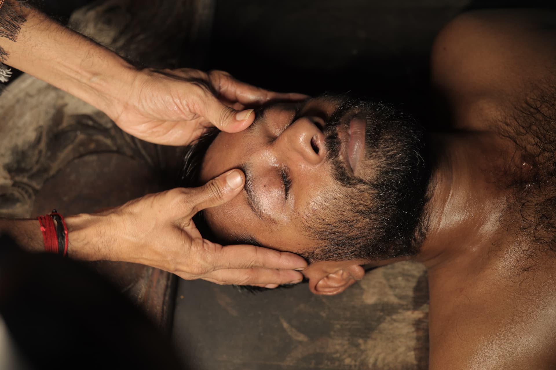 Shiro Abhyangam head and scalp massage for stress relief and hair loss treatment